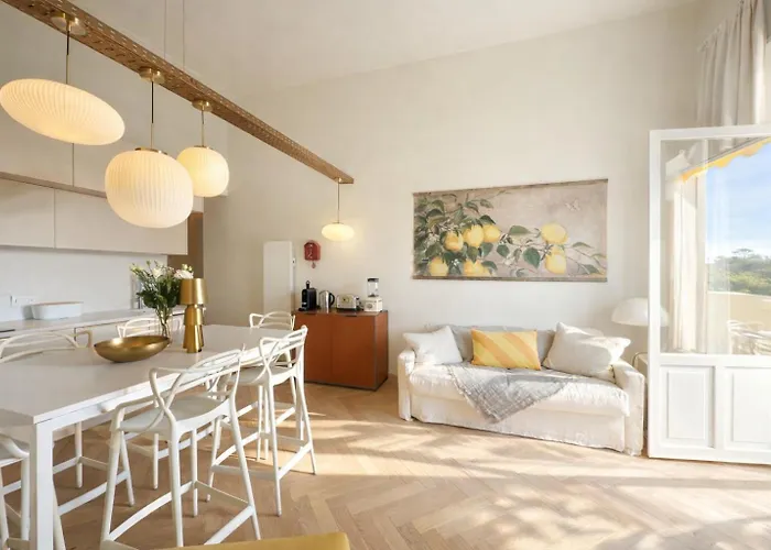 Apartamento Terrasse D'azur - Sea View - Parking - Near Monaco - Private Park - Marques