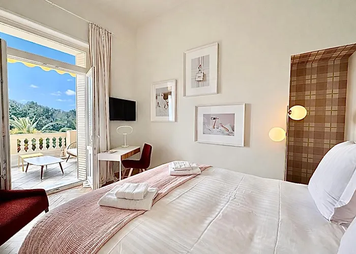 Apartamento Terrasse D'azur - Sea View - Parking - Near Monaco - Private Park - Marques