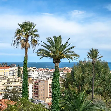 Terrasse D'azur - Sea View - Parking - Near Monaco - Private Park - Grand Prix Monaco Apartment